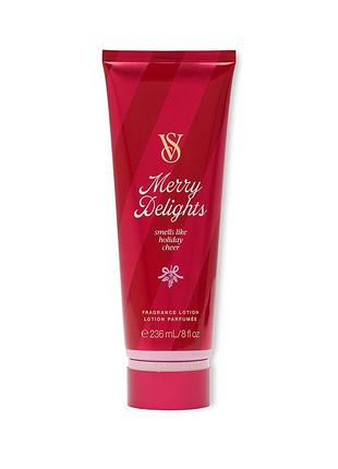 Парфюмированный лосьон для тела victoria’s secret (197575949329) merry delights 236 мл