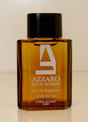 Миниатюра azzaro pour homme 7мл. оригинал. винтаж