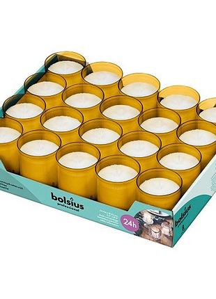 Свічка relight refills bolsius amber 20 шт