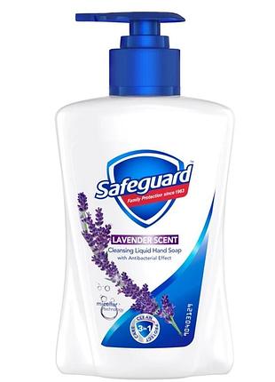 Антибактеріальне рідке мило safeguard лаванда 225 мл