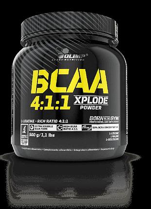 Аминокислота olimp sport nutrition bcaa 4:1:1 xplode 500 г фруктовый пунш (4384301851)