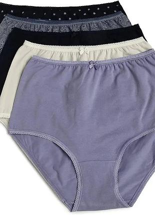 Набор трусики marks &amp; spencer модель full briefs высокая посадка