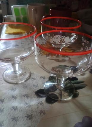 Фужеры для мороженого или желе