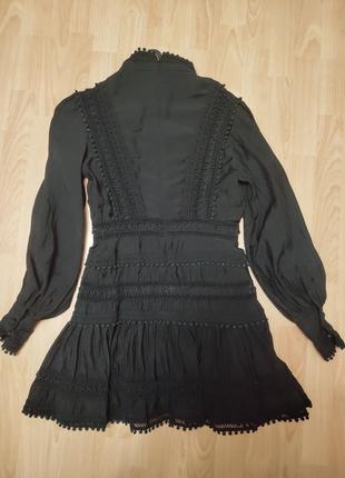 Короткое вечернее черное платье2 фото
