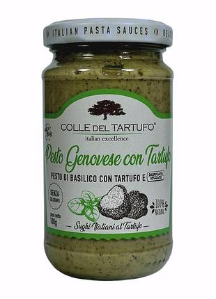 Соус colle del tartufo песто з трюфелем e pesto genovese con tartufo, 180 г