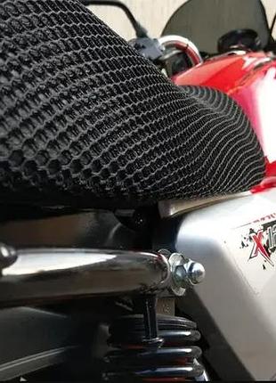 Сітка чехол сидіння bajaj boxer, сетка чехол на сиденье баджаж боксер