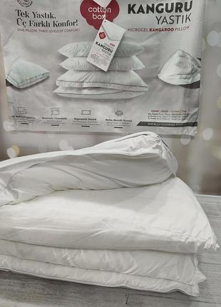 Подушка 50 на 70 см cotton box kanguru микрогель 3 в 1