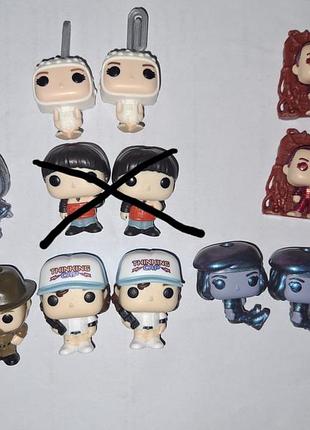 Фігурки кіндер stranger things, дивні дива
