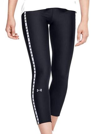 Under armour  heatgear ankle crop black леггинсы лосины /14408/