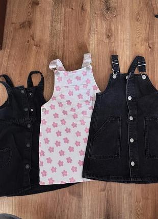 Джинсові сарафани