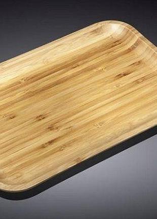 Блюдо бамбуковое wilmax bamboo 771053 (28х17,5 см)