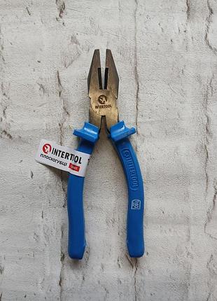 Плоскогубці 180 мм intertool ht-0102 160, intertool, плоскогубцы