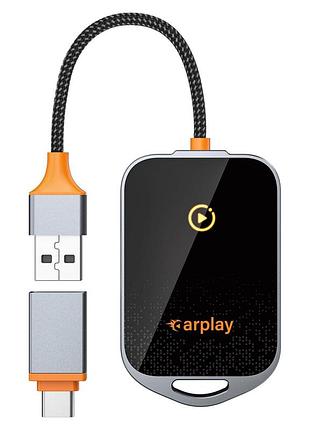 Бездротовий адаптер car play k81 wi-fi /bluetooth (для iphone від ios 10)