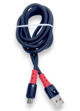 Кабель usb micro usb 4you granta (3a, 1.2м, черный)