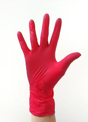 Рукавички нітрилові pink medicare zarys - 50 пар/уп, s