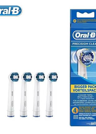 Насадки для зубной щетки oral-b precision clean eb20 (4 шт.)
