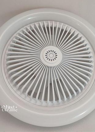 Вентилятор-люстра в патрон led multi-function fan light с поворотным шарниром + пульт eva-27 2