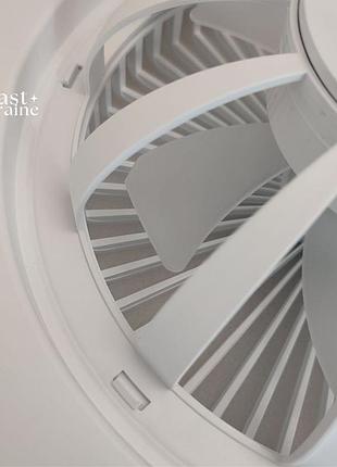 Вентилятор-люстра в патрон led multi-function fan light с поворотным шарниром + пульт eva-27 7