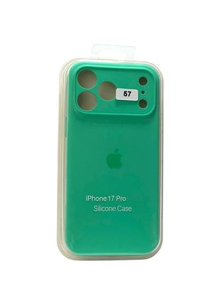 Чехол силиконовый для iphone 17pro silicone case orig full camera №57 4you
