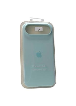 Чехол силиконовый для iphone 17 air silicone case orig full №74 olive4you