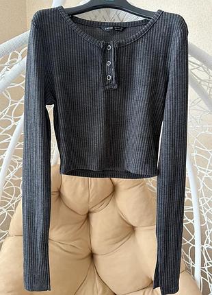 Укорочений лонгслів