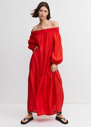 Красива сукня на плечі ♥️ h&m