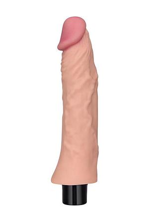 Реалистичный вибратор real softee vibrator 8.3", 21,8х4,3 см. 2
