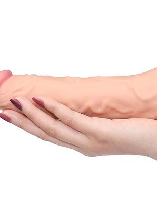 Реалистичный вибратор real softee vibrator 8.3", 21,8х4,3 см. 5