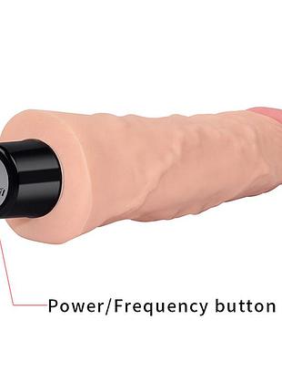 Реалистичный вибратор real softee vibrator 8.3", 21,8х4,3 см. 7