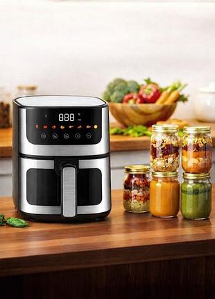 Мультипіч rainberg rb-2268 8л 4200w аерофритюрниця аерогриль знижка