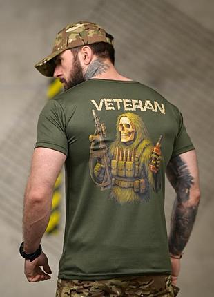 Тактическая футболка selion veteran oliva тр6928(31 - 02)