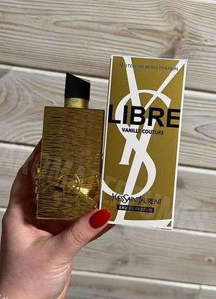 Женский тестер yves saint laurent libre vanille couture 90ml либре ваниль уголюр