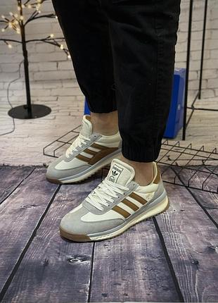 Кроссовки adidas sl 72 og, светлые серые (летняя модель)