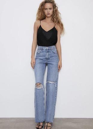 Боді zara пліссе