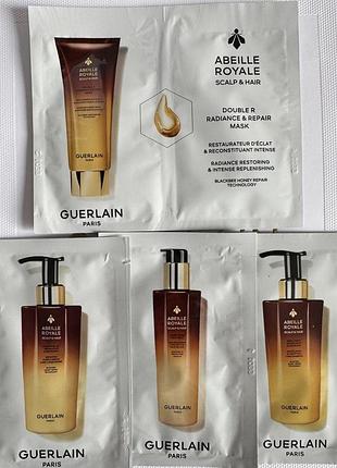 Набір guerlain abeille royale scalp&hair догляд за волоссям 4 шт