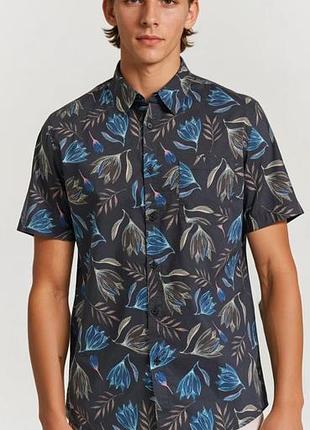Сорочка гавайка котонова бренду funky buddha p.xl
