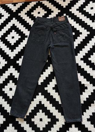 Графітові джинси мом levi’s 27
