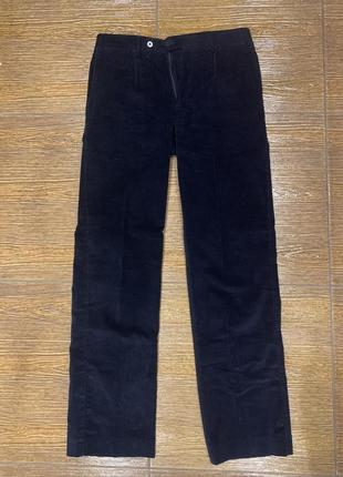 Шикарні чоловічі вельветові штани corneliani1 фото