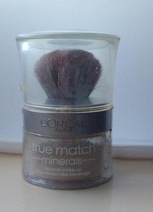 Пудра для лица  рассыпчатый loreal минеральная