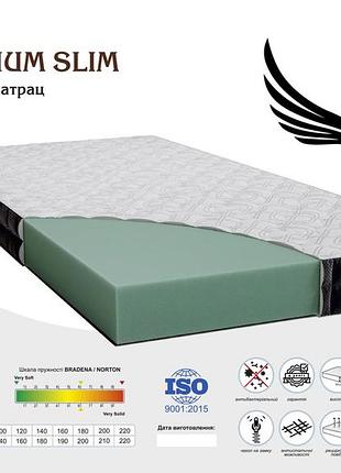 Ортопедический беспружинный матрац премиум класса sonma millennium slim высота 15 см