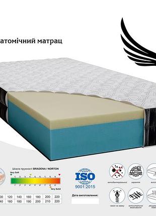 Ортопедический анатомический матрас премиум класса sonma king высота 27 см 200, 200