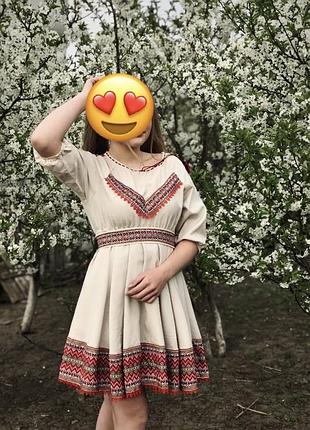 Вишите дитяче плаття 2