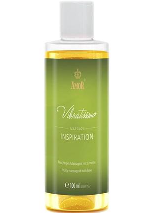 Массажное масло с ароматом лайма vibratissimo inspiration, 100 мл.