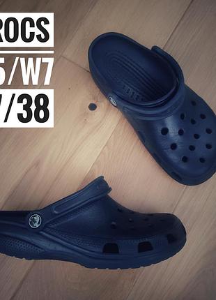 Crocs m5/w7 37/38 крокси
