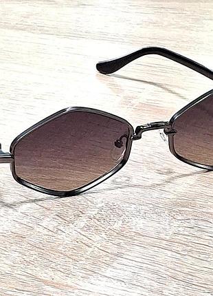 Окуляри жіночі шестикутні стильні polarized
