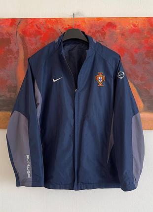 Винтажная куртка nike portugal fc оригинал размер xl