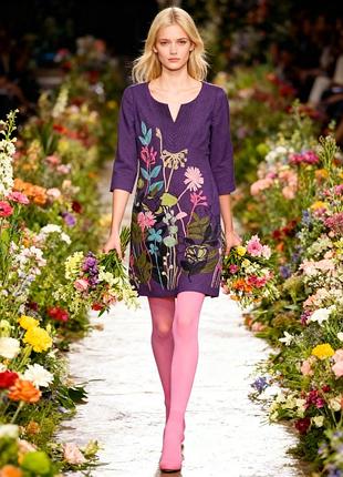 Цветы: вышитое платье dolce gabbana