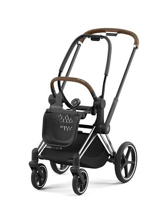 Шасси cybex priam с каркасом прогулочного блока chrome brown
