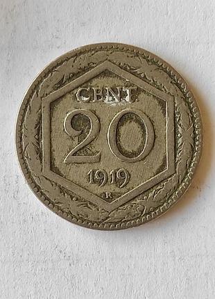Монета південної америки — суринам 10 міліграмів 1987 р.