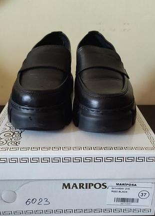 Туфли женские кожа mariposa 37р черные